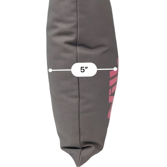 Will & Grace Throw Pillow Decorative NBC Gray Pink Novelty Rare Fan Gift NWOT - Picture 6 of 7